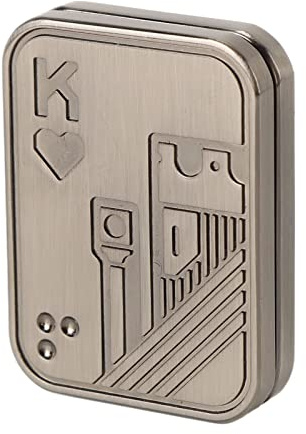 2K Magnet Poker Fidget Slider, Totenkopf Metall Fidget Block Fidget Toys Schreibtisch Spielzeug, Stressabbau Spielzeug für Erwachsene ADHS Autismus Sensorisches Spielzeug Push