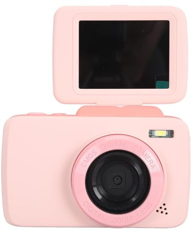 Digital Camera, 40MP Kids Camera with 2.4 Inch Flipping Screen, Support Music Playback, Puzzle Games, for Toddler Girl Boy Students