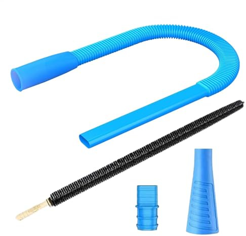 Dryer Vent Cleaning Kit - Flexible Lint Vacuum Hose Attachment | Deep Clean Dryers Vents & Pipes | Efficient Vacum Extension for Home, Laundry & Maintenance