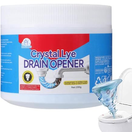Qfdiwr 2025 Neu Rohrreiniger Abflussreiniger WC Reiniger,Toilet Drain Cleaner Extrem Effektiv & Materialschonend Gegen Verstopfungen & Haare Wie Haare, Seifenreste, Fette