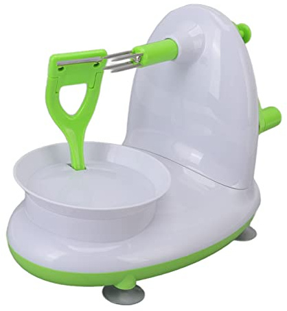 Nikou Pelapatate, facile sbucciatore multifunzione per frutta, struttura in ABS, include e taglia pere, ideale per uso domestico e cucina, strumento per sbucciare velocemente