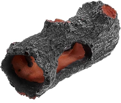 CLISPEED Arbre pour Aquarium Tronc Artificiel Décoration Abri pour Poissons Souche Décorative Résistante