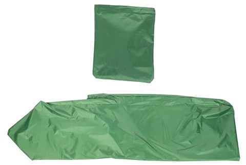 Homoyoyo Funda Protectora para Tractor Cortacésped Cubierta Antipolvo y Antirayas Verde Tamaño 193X112X64 CM 1 Unidad Adecuado para Protección contra Lluvia y Sol Jardín