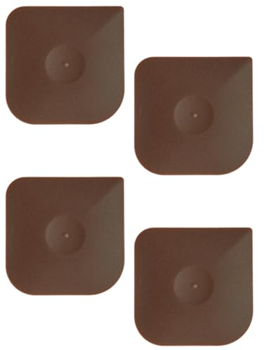 Toyvian Grattoirs Multifonctionnels en PC Efficaces pour Enlever Graisse et Saleté Lot de 4 pour Poêles et Vaisselle pour Tâches de Nettoyage la Maison