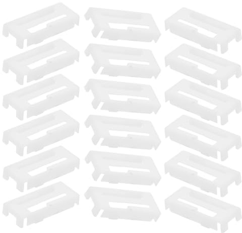 Warmhm Supporto Fermacavo in Plastica per Auto Rc e Barche Rc Clip di Fissaggio per Cavi di Prolunga Set da 20 Pezzi per Modellismo Fissaggio Stabile e Installazione Rapida