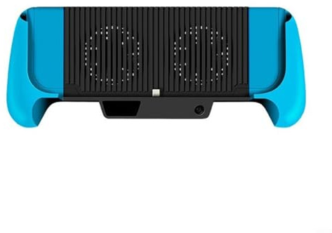 Impugnatura di ricarica di raffreddamento con batteria da 5600 mAh e manico ergonomico per Switch-Lite, struttura in ABS con efficiente dissipazione del calore per un gioco comodo e prolungato per
