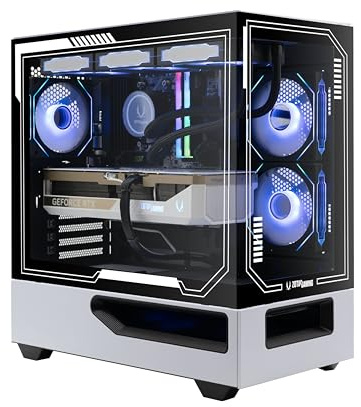 ZOTAC MEK Gaming PC Desktop, NVIDIA GeForce RTX 5090 32GB GDDR7, AMD Ryzen 7 9800X3D Up to 5.2GHz, 32GB DDR5, 2TB NVMe M.2 SSD, 1200W 80+ Gold PSU, WiFi 6E, Windows 11 Pro, White