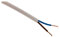 Zenitech - Cavo di Alimentazione Elettrica H05VV-F 2x1,5mm² Flessibile - Cavo Domestico Ideale per Elettrodomestici - Resistente alle Abrasioni - Bianco - 25m