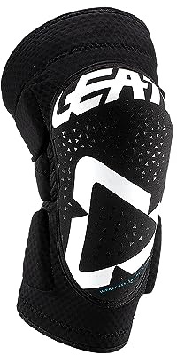 Leatt 5019400550 Ginocchiera 3Df 5.0, Bianco/Nero, S/M