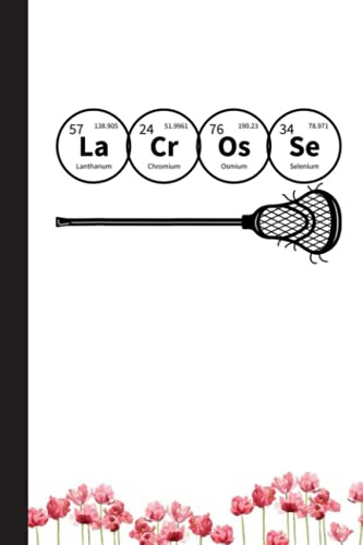 Lacrosse Notebook: Funny Lacrosse Gifts For Girls, Training Journal Birthday Gifts Diaries Lined Notebook/Journal Gift, 120 Pages, 6 x 9, Soft Cover, Matt Finish