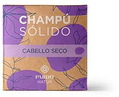 Champú Solido Cabello Seco y Encrespado. Pardo Natur. Hidratación profunda | Ingredientes naturales | 60 gr