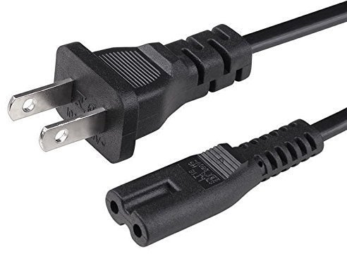 OMNIHIL [UL Listed] 5 Feet Long AC Power Cord Compatible with iRobot Roomba Vacuum Charger Dock 17070 17064 e5 e6 I7 Power Cord Cable