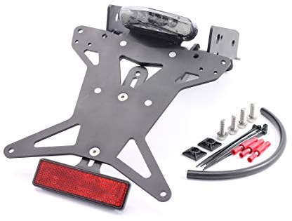 MG Biketec Kurzes Heck - Kennzeichenträger - Kennzeichenhalter geeignet für GasGas SM700 ES700 ab 2022 (172x167mm)