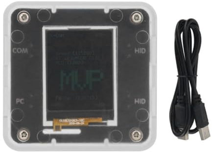 Pcivzxam MVPDMA Box B+ BPro Tastatur-Maus-Controller, Tastatur-Maus-Makro mit Transparenter Hülle, Teile-Zubehör für DMA Dual PC