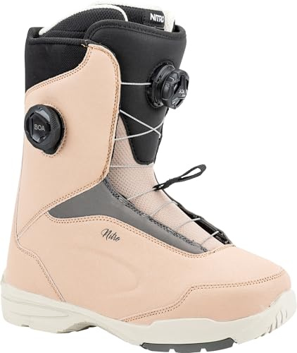 Nitro Scala Boa Barco de Snowboard, Mujeres, Terracota, MP 24,5 // EU 38 // US 7