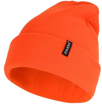 Zylioo XS/S/M/XL/XXL/3XL stickad mössa för stort huvud, vintermössa, beanie, mössa med paraply, överdimensionerad vinter, varm, stickad mufflad klockmössa, kamel, XXL-3XL