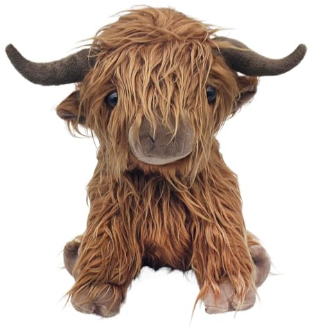 Lesser & Pavey Highland Cow Doorstop for Home & Office | Decorative Door Stopper for All Rooms | Lovely Door Stop for Everyday Use | Ideal Door Wedges Indoors for Floor