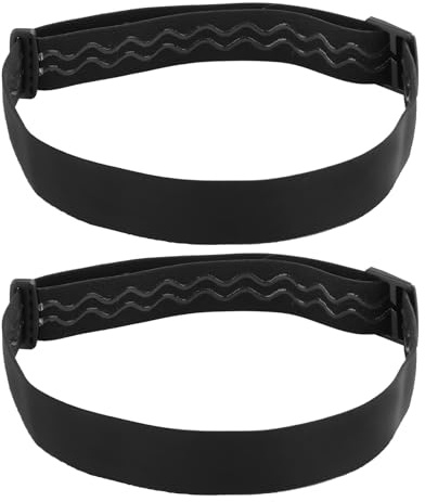 Pelican Streamlight - Fascia regolabile per lampada frontale, 2 pezzi, ricambio per Black Diamond, Petzl, Princeton Tec, Fenix