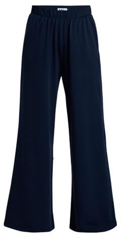 Roxy Lounge - Pantalón Deportivo de Pierna Ancha para Mujer, Color Negro, Talla XS