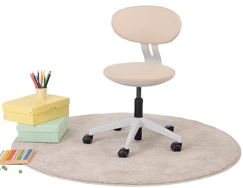 Ergotopia Ergonomischer Kinder Schreibtischstuhl – höhenverstellbarer Kinderdrehstuhl mit atmungsaktiver Rückenlehne, orthopädischer Kinderstuhl für gesundes Sitzen, Kinder Schreibtisch Stuhl