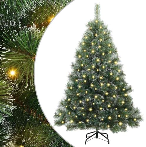 vidaXL Árbol de Navidad Artificial con 150 LED Verde 150 cm PE y PVC