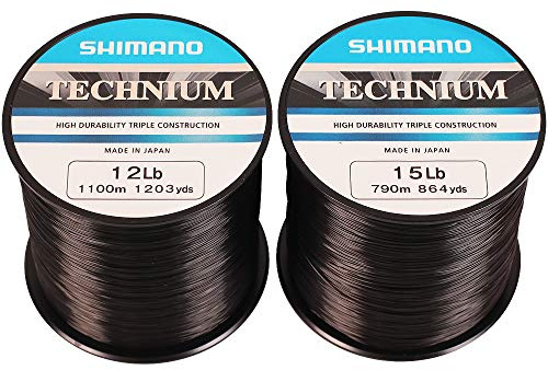Shimano Technium Schnur auf großer Spule