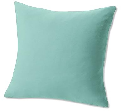 Estella Kissenbezug Mako-Feinjersey helltürkis Größe 40x80 cm