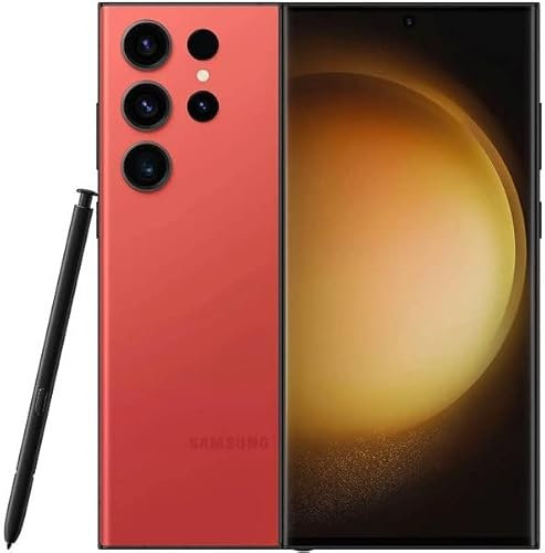 Samsung Galaxy S23 Ultra 5G SM S918B 512 GB Dual SIM Red/Rojo (Reacondicionado)