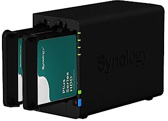 Synology DS224+ 6Go NAS 16To (2X 8To) HAT3300, Assemblé et testé avec SE DSM installé
