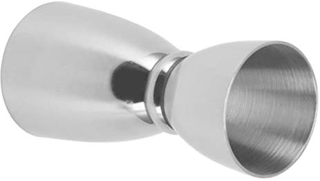 Bell Jigger Indian Style Supplies Doppelter Jigger, Elegantes Glockenförmiges Edelstahl-Werkzeug, Weinspender mit Messbecher, Oz-Messgerät, Bar-Messgerät aus Edelstahl,