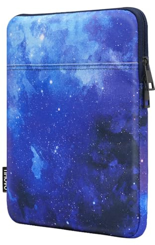 TiMOVO 9-11 Tablet-Schutztasche, Blau Sterne | Passend für iPad 11 A16 2025 / 10,9/10,2 / Air 11 5./4. Gen / Galaxy Tab A9+/A11 Plus 11, für Smart Keyboard