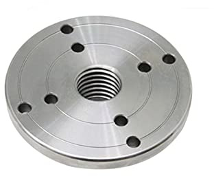 CETEOR Holz-Drehbank-Futter, TASP 2'' 3'' 4'' 6'' Drechselbank-Planscheibe for M33 x 3,5 Gewindebohrfutter-Flansch-Planscheibe for Holzbearbeitungsmaschinen(100mm M33x3.5)