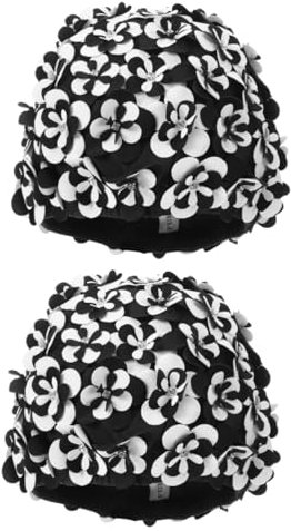 2 Piezas Gorro de natación Gorros de baño para protección del Cabello Gorros de Natacion Profesional Gorro de Piscina Gorro Impermeable Gorro de baño de Damas Gorro de baño Floral YARNOW