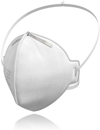 Dräger X-plore 1730 FFP3 - Maschera NR D, paradenti, maschere antipolvere per polveri sottili, protezione respiratoria FFP3, taglia unica, confezione da 3