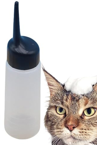 Hundschampoflaska – flaskor för husdjurshampo | 150 ml tvättflaska för | husdjur, påfyllningsbar pressa | hundschampo utspädningsflaska | husdjurshampoflaskor | professionellt husdjurshampoutspädnin