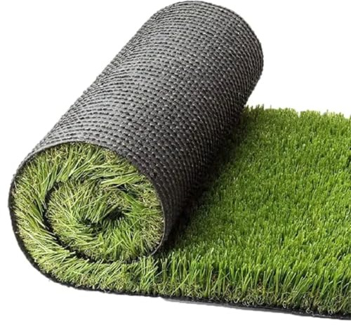 EffeDecor - Erba Sintetica Effetto Realistico Tappeto Prato Sintetico Manto Erboso 35mm con Fondo Drenante Ideale per Piscina,Terrazzo,Aree Giochi,Viali,Decorazioni o Balconi (1 x 3 mt)