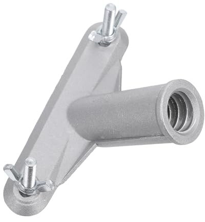 SHINEOFI Push Broom Head Adapter and Connector Replacement, Threaded Mop Extension Pole Connector for Handle Tips, Compatible Mop and Broom Handles, Outdoor Sweeping Use