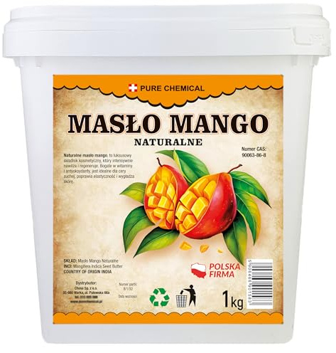 CHOSA - Mango Butter - Mangobutter Bio für Kosmetik - Bodylotion - Körperbutter - Rituals Body Cream - Kosmetikprodukt - 100% Rein und Natürlich - Handgeschält - ohne Haut und Haare - Tatoo (1kg)