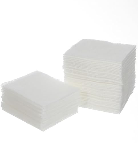 LIFKOME Feuchte Make Up Pads aus Baumwolle 2 Packungen Je 200 Stück Waschbare Wattepads für Gesicht und Abschminken Große Kapazität und Widerstandsfähig