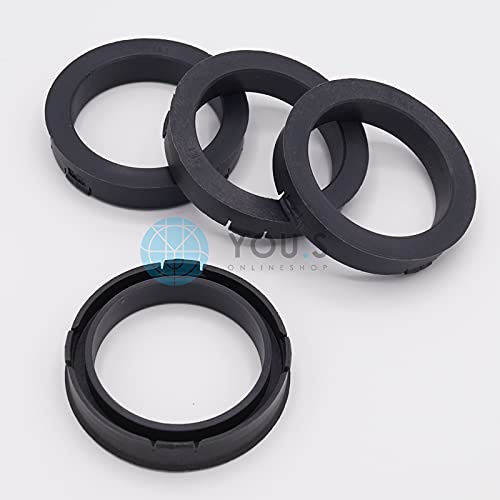 4 x ZENTRIERRINGE DISTANZRING für ALUFELGEN S42 73,1-56,1 mm CMS, DBV, Proline Wheels, Schmidt Revolution