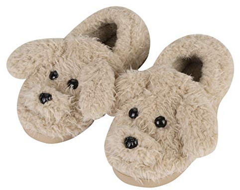 XINCHI Hausschuhe Süß Wärmeschuhe Damen Wärmehausschuhe Mädchen Puschen