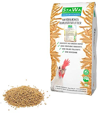 STAWA Wachtelfutter Legekorn Spezial, ohne Soja, mit natürlichen Milben Komplex, ohne Gentechnik, ohne künstliche Konservierungs- und Farbstoffe, 10 kg
