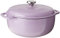 Lodge Forno olandese in ghisa smaltata da 6 litri con coperchio – doppia maniglia – adatto al forno fino a 260 °C o sul piano cottura – da usare per marinare, cucinare, cuocere, refrigerare e servire