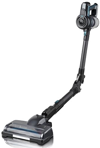 H.Koenig 2 in 1 Aspirapolvere Cordless Pieghevole PowerFlex UP690, Fino a 35 minuti di autonomia, Tenuta verticale, 2 velocità di aspirazione, Impugnatura ergonomica, Leggero, Compatto, 120 W