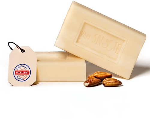 Van Snuute Fellseife 100g - Sanftes Hundeshampoo & Katzenshampoo mit Mandelöl - Allergenfreies Parfum, pH-Neutral & umweltfreundlich - Für weiches und geschmeidiges Fell - Kompostierbare Verpackung