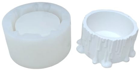 Moldes de silicona para macetas, moldes de resina para hacer tazas, suculentas, macetas, decoración de mesa