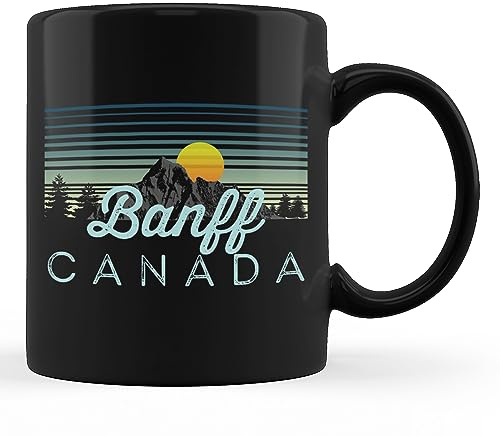 Ceramic Mug Banff Retro Clothes & Gear Stoneware Coffee Mug Durable Coffee Mug Funny Jumbo Mug for Home Beer 330Ml