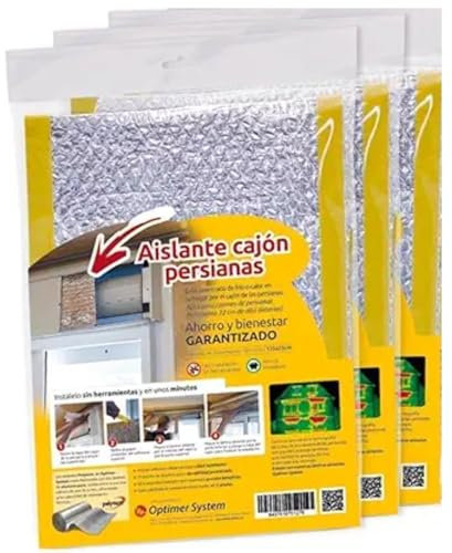 ISOLAMENTO CASSONETTI TAPPARELLE CON AUTOADESIVO | Evita l'ingresso di Freddo o Caldo dal cassonetto delle tapparelle | Si installa senza attrezzi | 1,20 m lunghezza x 0,25 m altezza (3)