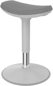 Generico Sgabello da sella con ruote, sedia ergonomica regolabile in altezza, for uso in salone, spa, massaggi, cliniche for tatuaggi, uffici(Color1,51-66cm)