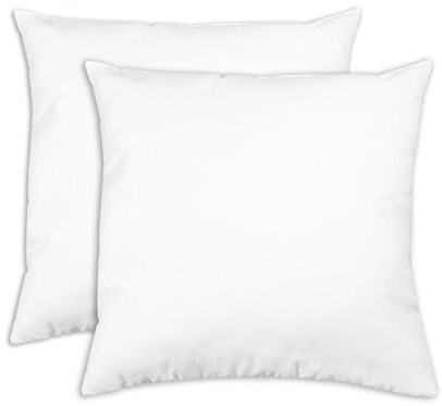 ZOLLNER 2er Set Kopfkissen - Made in Germany – Polyesterfüllung - Bezug aus hochwertigem Polyester - waschbar bis 60°C - 40x40 cm - Hotelqualität - Oeko Tex® Zertifiziert